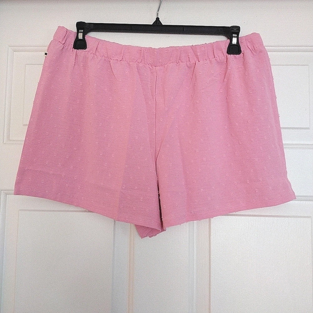 Lucky Brand 2 Piece Shorts and Tank Top Pajama Set Baby in Pink Size XL - Picture 3 of 9